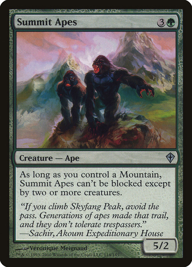 Summit Apes [Worldwake]