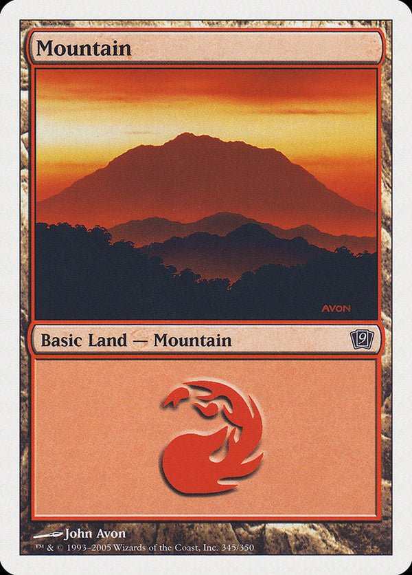 Mountain (345) [Ninth Edition]