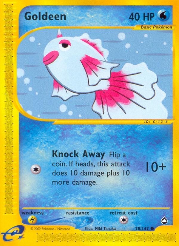 Goldeen (78/147) [Aquapolis]