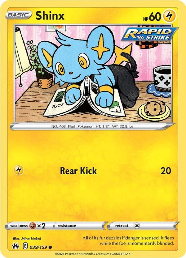 Shinx (039/159) (39) [Sword & Shield: Crown Zenith]