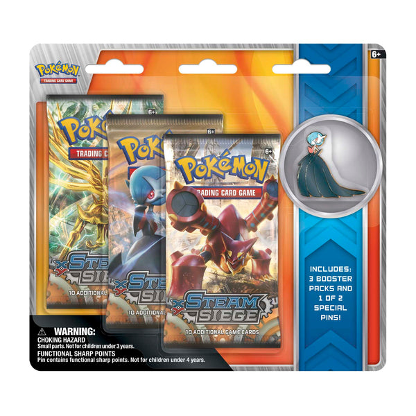 XY: Steam Siege - Collector’s Pin 3-Pack Blister (Shiny Mega Gardevoir)