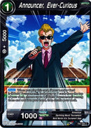 Announcer, Ever-Curious (TB2-066) [World Martial Arts Tournament]