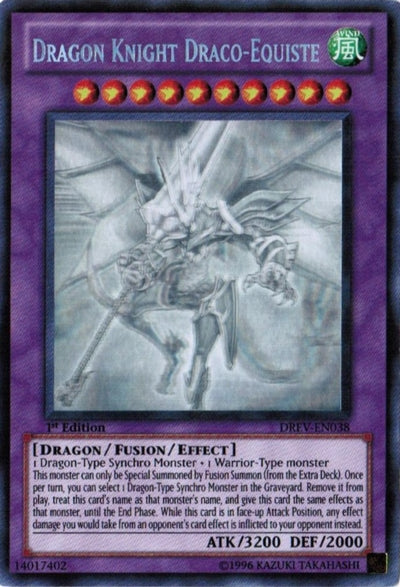 Dragon Knight Draco-Equiste [DREV-EN038] Ghost Rare