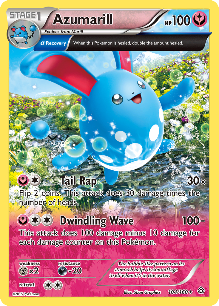 Azumarill (104/160) [XY: Primal Clash]