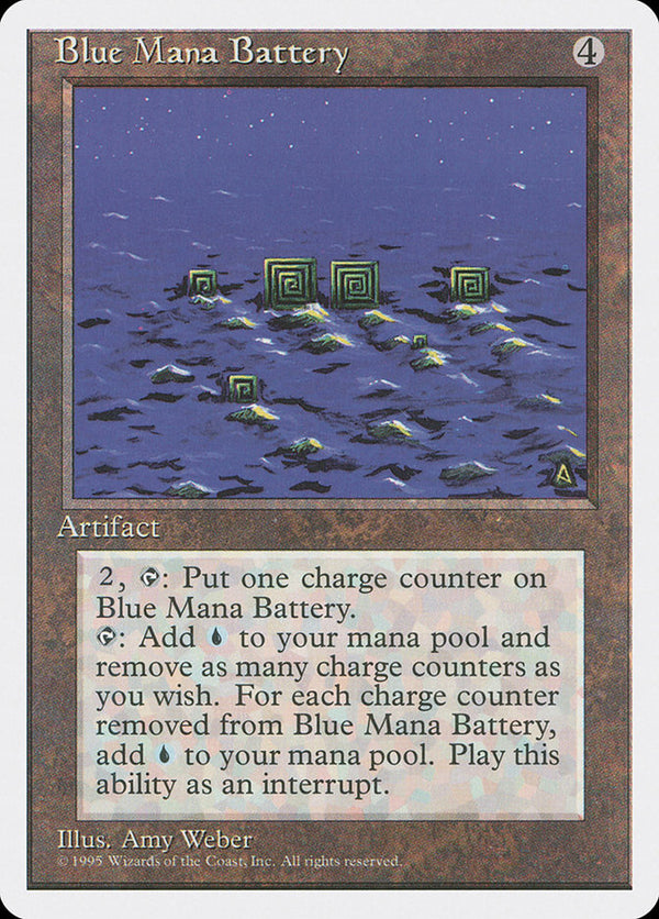 Blue Mana Battery [Fourth Edition]