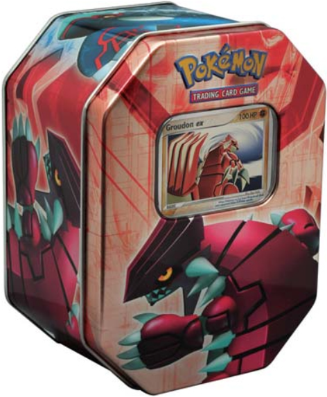 EX - Collector's Tin (Groudon EX)