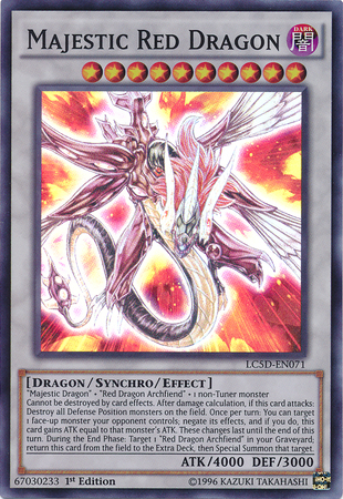 Majestic Red Dragon [LC5D-EN071] Super Rare