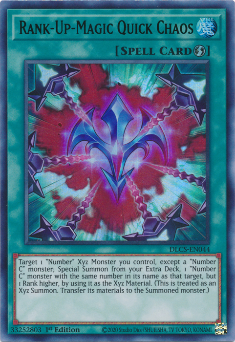 Rank-Up-Magic Quick Chaos (Green) [DLCS-EN044] Ultra Rare