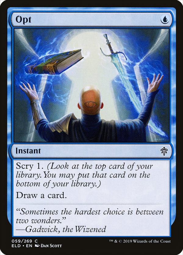 Opt [Throne of Eldraine]