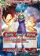 Bulma // Bulma, Familial Bonds (BT8-001_PR) [Malicious Machinations Prerelease Promos]