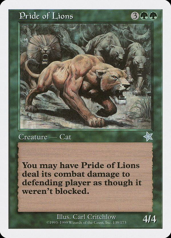 Pride of Lions [Starter 1999]