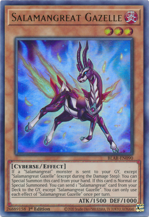 Salamangreat Gazelle [BLAR-EN090] Ultra Rare