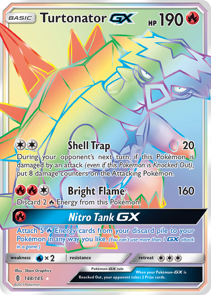 Turtonator GX (148/145) [Sun & Moon: Guardians Rising]