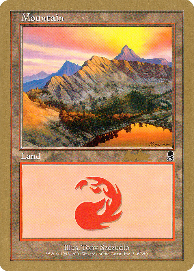 Mountain (bk346) (Brian Kibler) [World Championship Decks 2002]