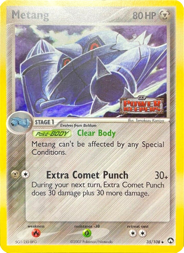 Metang (35/108) (Stamped) [EX: Power Keepers]