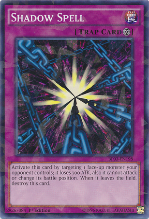 Shadow Spell [BP03-EN198] Shatterfoil Rare