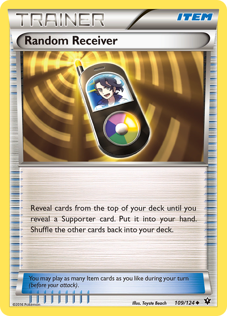 Random Receiver (109/124) [XY: Fates Collide]