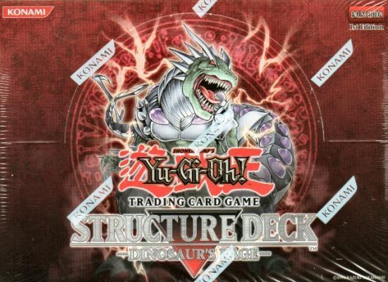 Dinosaur's Rage - Structure Deck Display  (1st Edition)