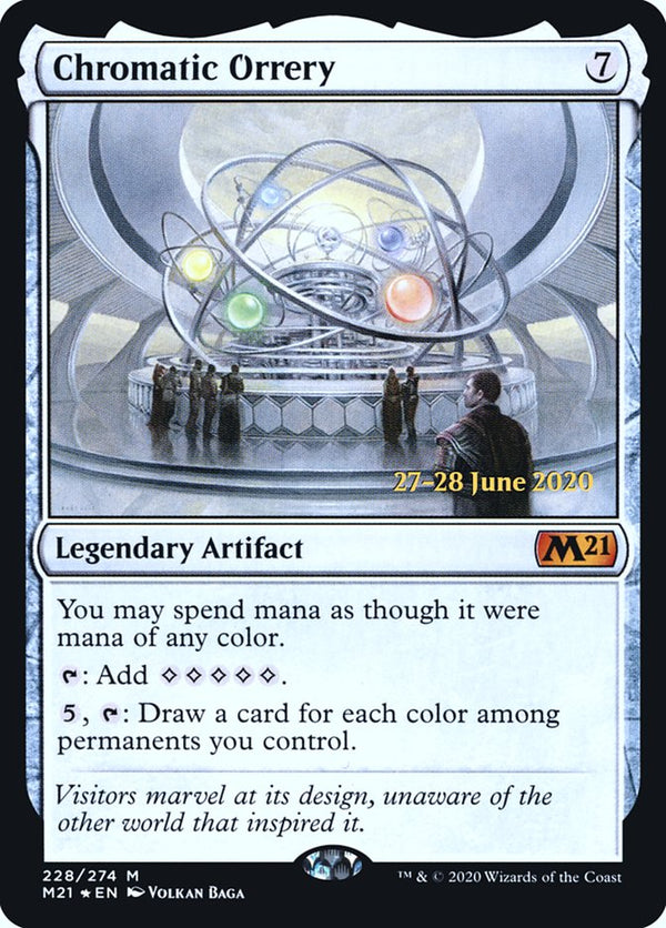 Chromatic Orrery [Core Set 2021 Prerelease Promos]