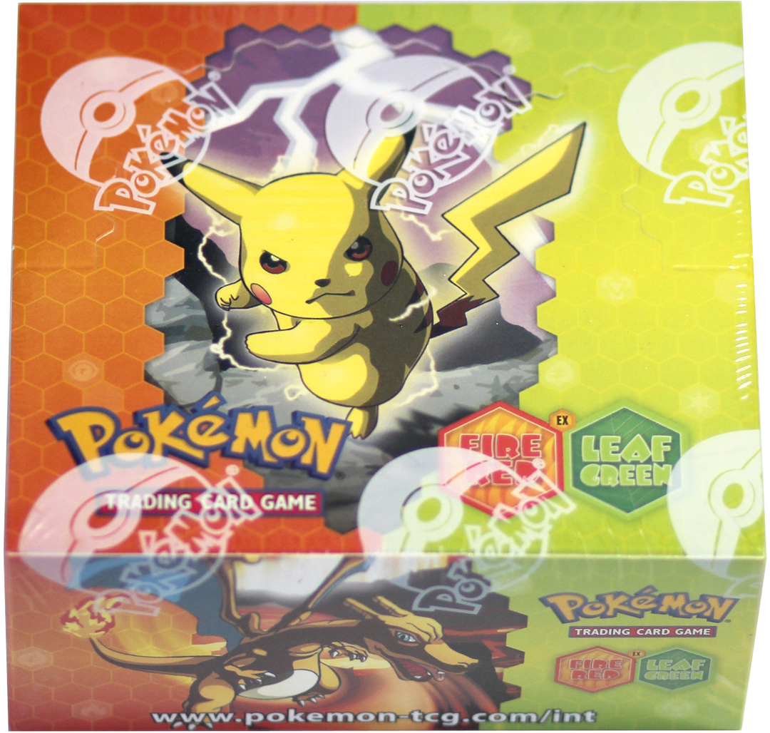 fire red and leaf green booster box Buy EX FireRed & LeafGreen Booster Pack here on the page main image 1