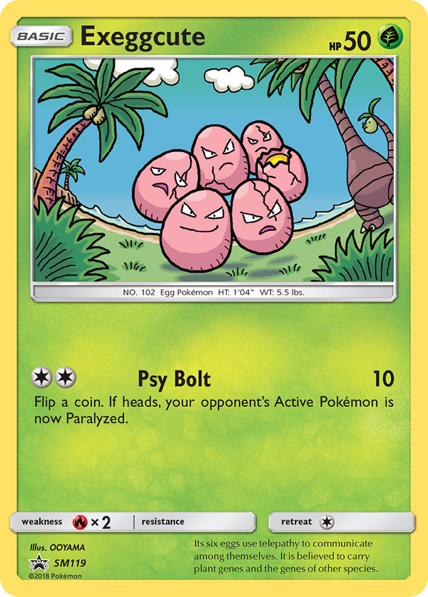 Exeggcute (SM119) [Sun & Moon: Black Star Promos]