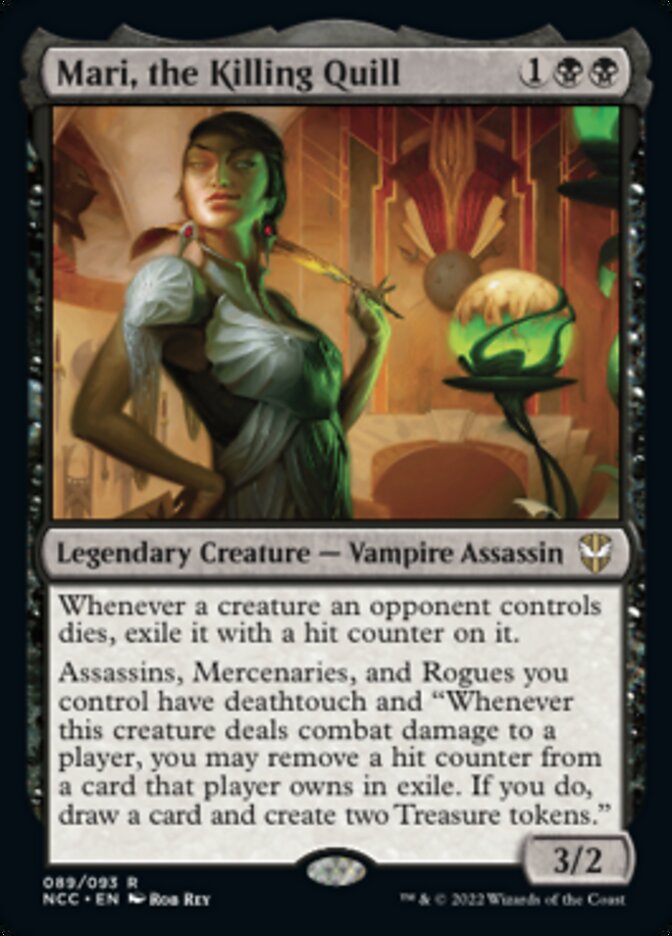 Mari, the Killing Quill [Streets of New Capenna Commander]