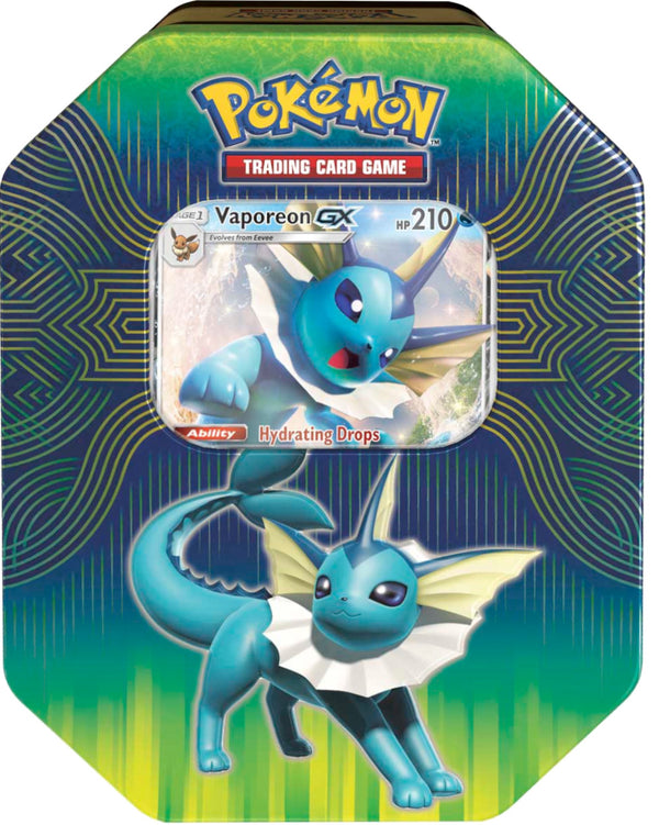 Elemental Power Collector’s Tin (Vaporeon GX)