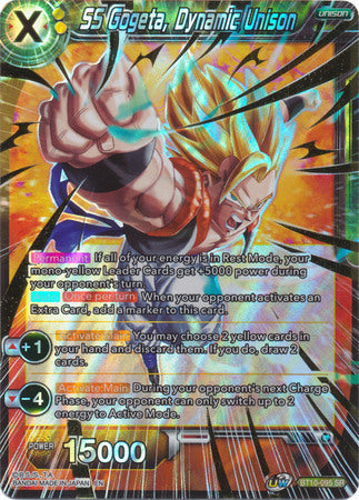 SS Gogeta, Dynamic Unison (BT10-095) [Rise of the Unison Warrior 2nd Edition]