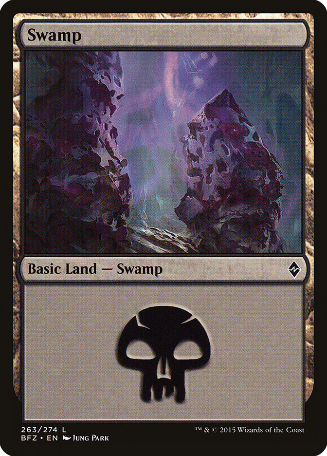 Swamp (263a) [Battle for Zendikar]