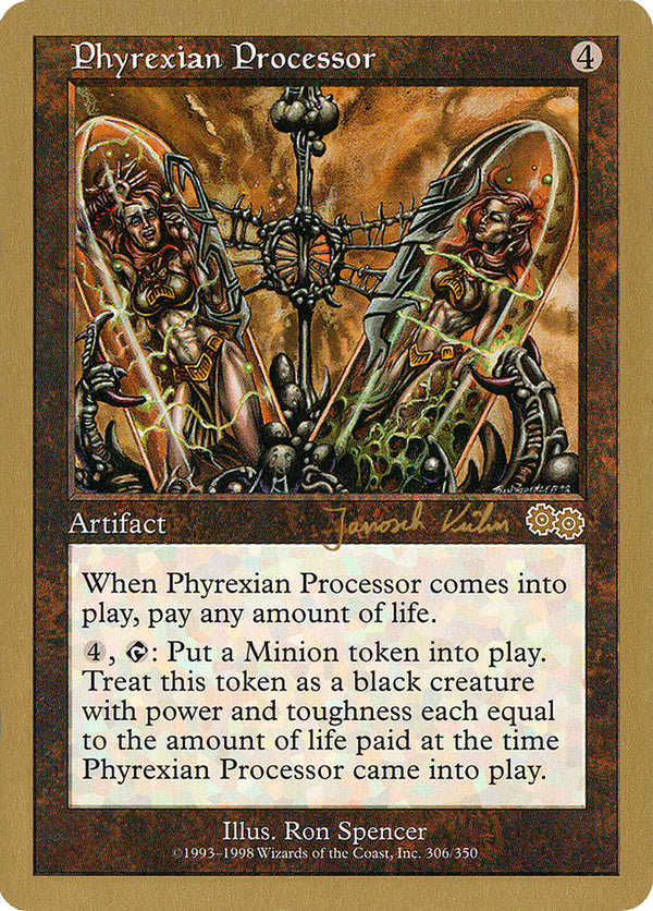 Phyrexian Processor (Janosch Kuhn) [World Championship Decks 2000]