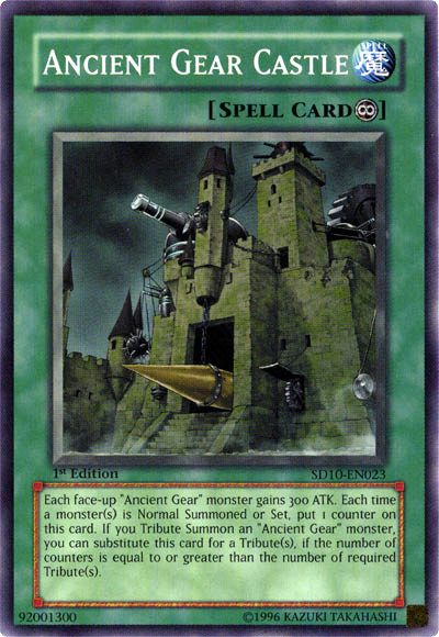 Ancient Gear Castle [SD10-EN023] Common