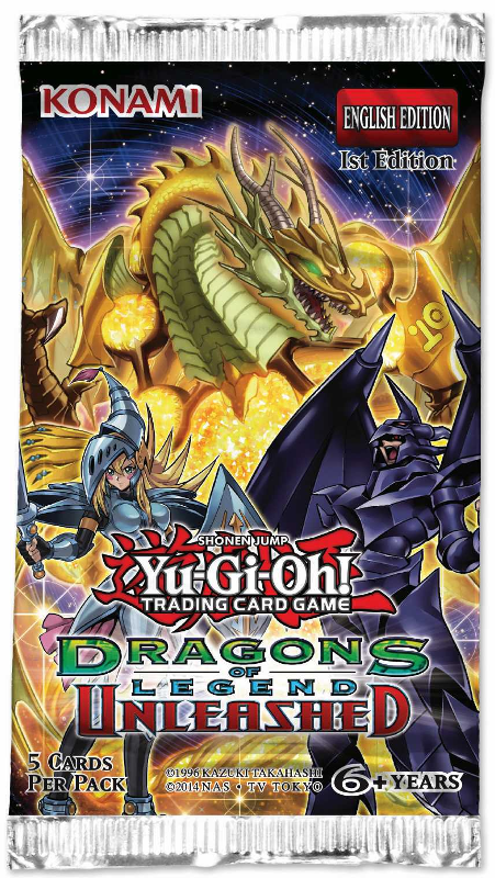 Dragons of Legend: Unleashed - Booster Pack (1st Edition)