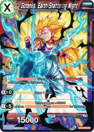 Gotenks, Earth-Shattering Might (BT11-003) [Vermilion Bloodline 2nd Edition]