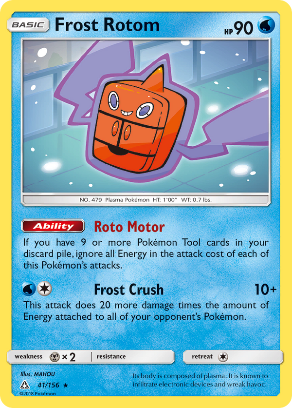 Frost Rotom (41/156) [Sun & Moon: Ultra Prism]