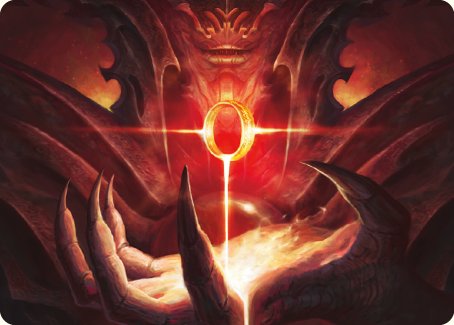 Sol Ring Art Card [The Lord of the Rings: Tales of Middle-earth Art Series]