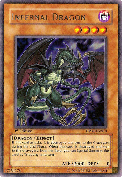 Infernal Dragon [DP04-EN010] Ultra Rare