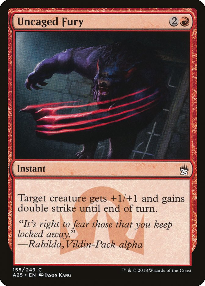 Uncaged Fury [Masters 25]