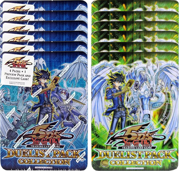 Collection Tin - Duelist Pack Display (Green & Blue)