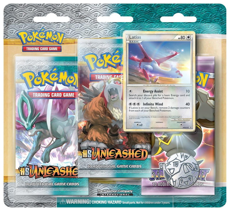 HeartGold & SoulSilver: Unleashed - 3-Pack Blister (Latias)