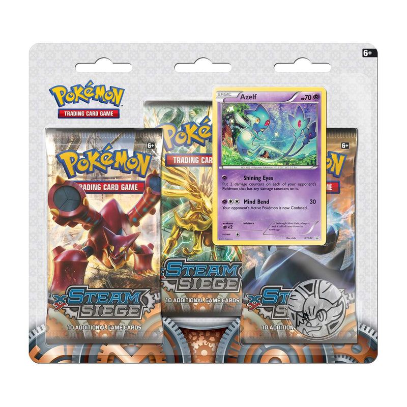 XY: Steam Siege - 3-Pack Blister (Azelf)