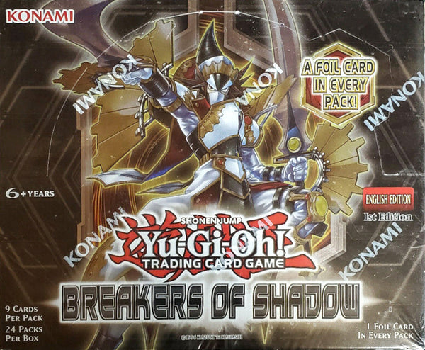 breakers of shadow booster box Yugioh Breakers of Shadow 1st Edition Booster Box