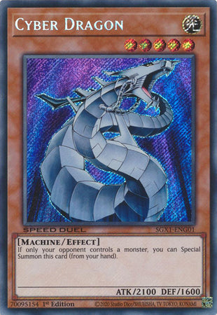 Cyber Dragon [SGX1-ENG01] Secret Rare