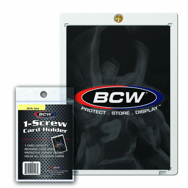1-Screw Card Holder (20pt) | BCW