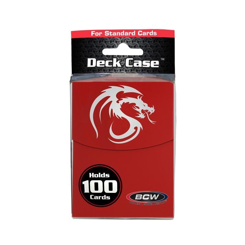 Large Deck Case (Red) | BCW