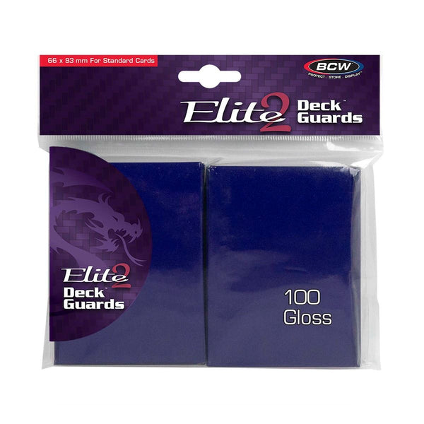 Gloss Elite2 Deck Guard 100 (Blue) | BCW