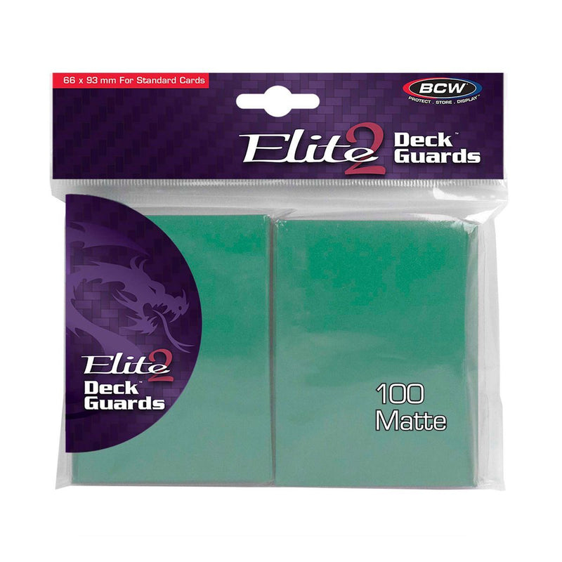 Matte Elite2 Deck Guard 100 (Seafoam) | BCW