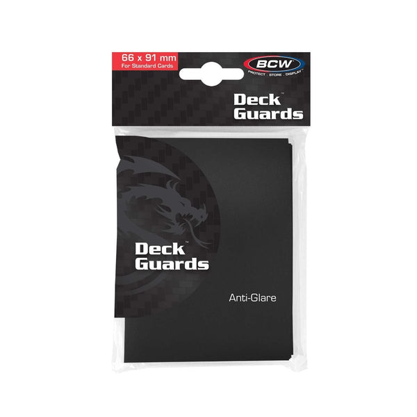 Double Matte Deck Guards (Black) | BCW