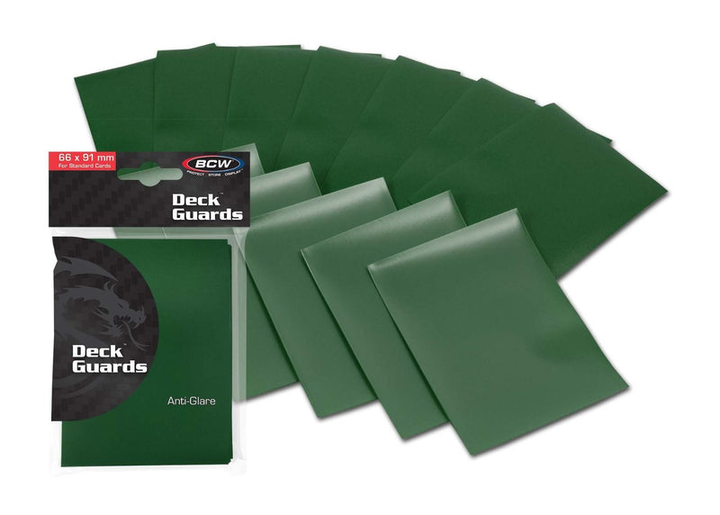 Double Matte Deck Guards (Green) | BCW