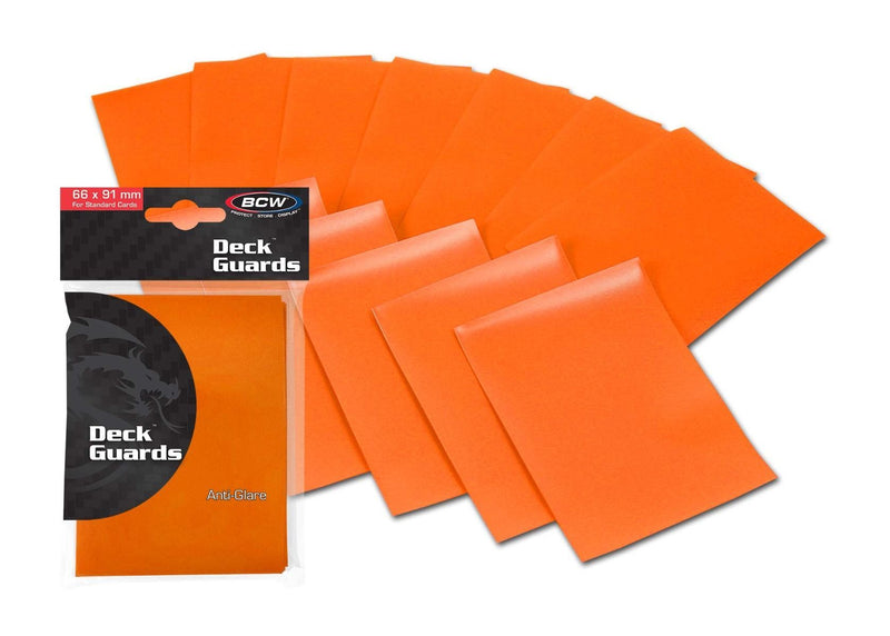 Double Matte Deck Guards (Orange) | BCW