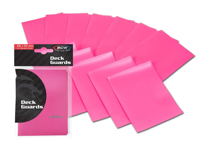 Double Matte Deck Guards (Pink) | BCW